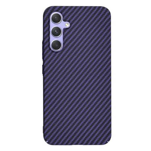  Techsuit - Carbonite FiberShell - Samsung Galaxy A54 - Lila tok - 3