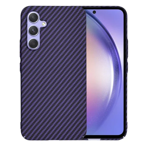  Techsuit - Carbonite FiberShell - Samsung Galaxy A54 - Lila tok - 1