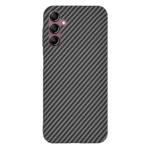  Techsuit - Karbonit Szálhéj - Samsung Galaxy A14 4G / A14 5G - Fekete tok - 3