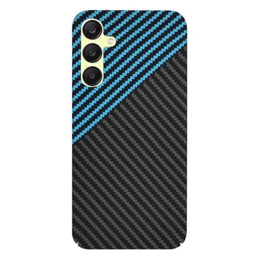  Techsuit - Carbonite FiberShell - Samsung Galaxy A25 5G - Kék Impulzus tok - 3