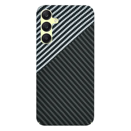  Techsuit - Karbonit Szálas Héj - Samsung Galaxy A25 5G - Lopakodó Szürke tok - 3
