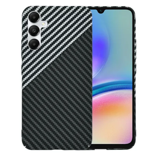  Techsuit - Carbonite FiberShell - Samsung Galaxy A05s - Lopakodó Szürke tok - 1