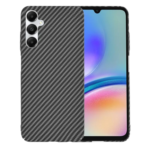  Techsuit - Karbonit SzálasBurkolat - Samsung Galaxy A05s - Fekete tok - 1