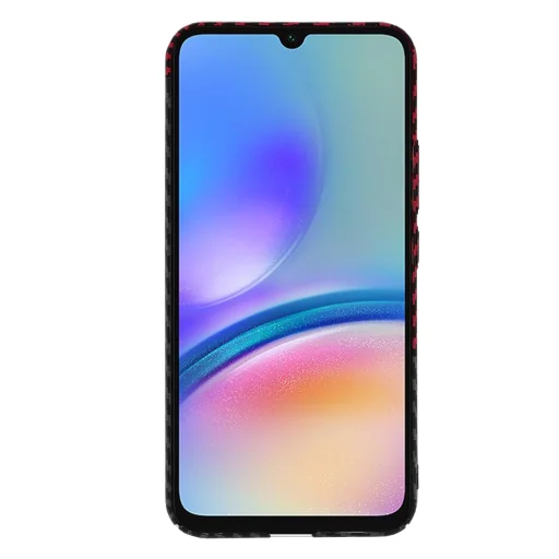  Techsuit - Karbonit RostHéj - Samsung Galaxy A05s - Vörös Vortex tok - 3