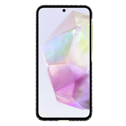  Techsuit - Carbonite FiberShell - Samsung Galaxy A35 5G - Fekete tok - 2