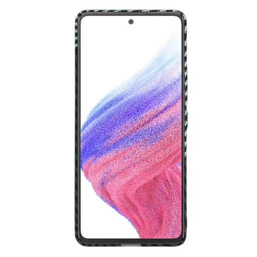  Techsuit - Carbonite FiberShell - Samsung Galaxy A53 5G - Lopakodó Szürke tok - 3