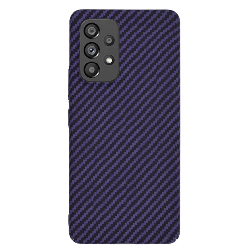  Techsuit - Carbonite FiberShell - Samsung Galaxy A53 5G - Lila tok - 2