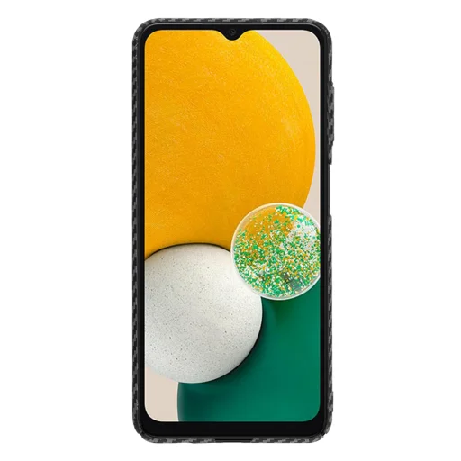  Techsuit - Karbonit Szálas Borítás - Samsung Galaxy A13 5G / A04s - Fekete tok - 2