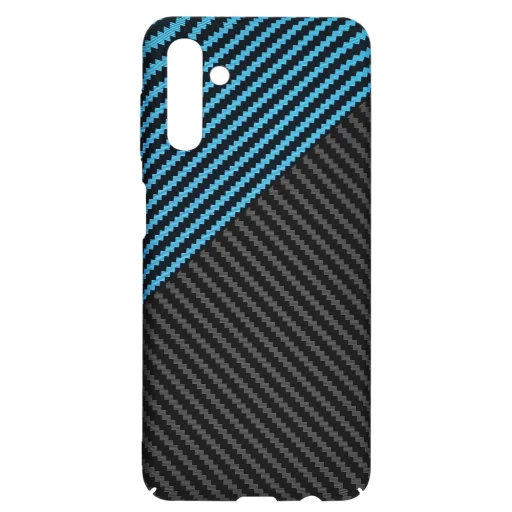  Techsuit - Carbonit Szálhéj - Samsung Galaxy A13 5G / A04s - Kék Pulzus tok - 4