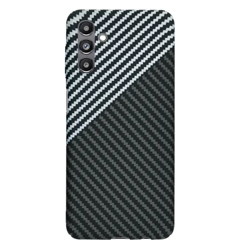  Techsuit - Carbonit Szálas Héj - Samsung Galaxy A13 5G / A04s - Lopakodó Szürke tok - 3