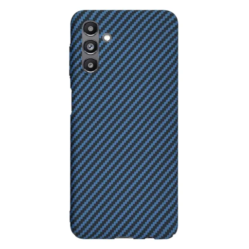  Techsuit - Carbonite FiberShell - Samsung Galaxy A13 5G / A04s - Ciánkék tok - 2