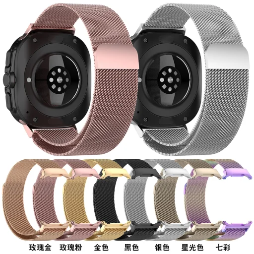  Techsuit - Óraszíj (W009) - Samsung Galaxy Watch Ultra 47mm - Rózsaszín - 3