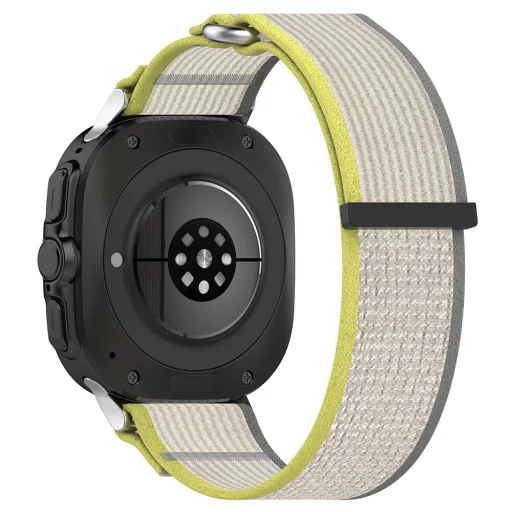  Techsuit - Óraszíj (W054) - Samsung Galaxy Watch Ultra 2024/2025 47mm - Sárga / Szürke - 2