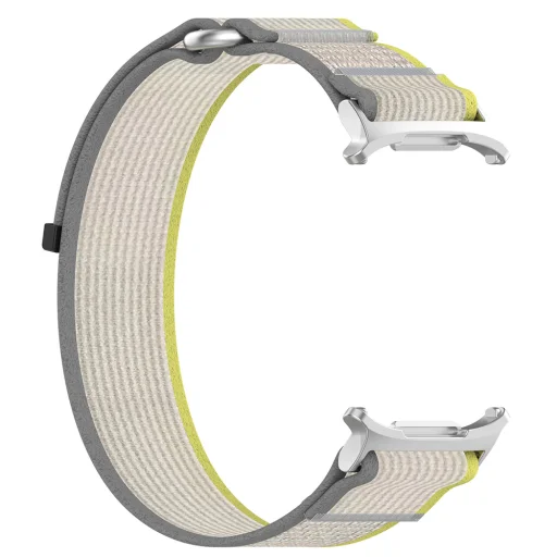 Techsuit - Óraszíj (W054) - Samsung Galaxy Watch Ultra 2024/2025 47mm - Sárga / Szürke - 3