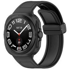  Techsuit - Óraszíj (W056) - Samsung Galaxy Watch Ultra 47mm - Fekete