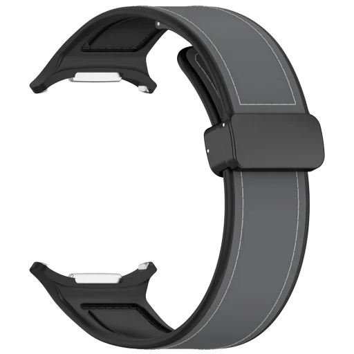  Techsuit - Óraszíj (W056) - Samsung Galaxy Watch Ultra 47mm - Szürke - 2