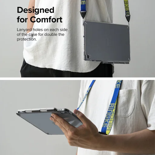  Ringke - Fusion - iPad Air 4 (2020) / Air 5 (2022) / Air 11 (2024) - Füstfekete tok - 6