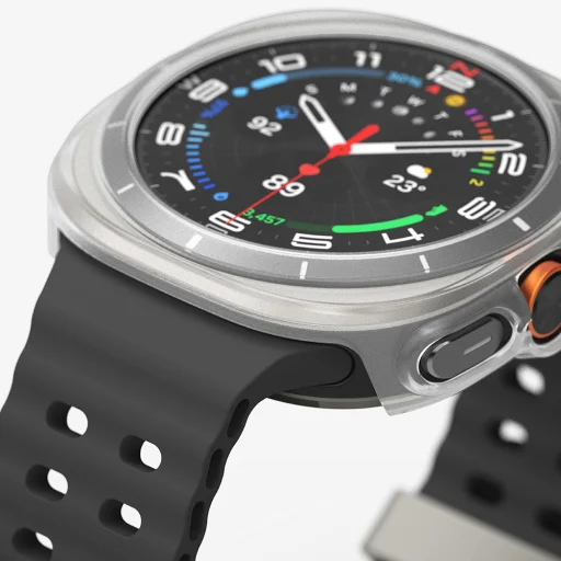  Ringke - Slim + Képernyővédő - Samsung Galaxy Watch Ultra 47mm - Alpine Clear tok - 2