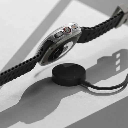  Ringke - Slim + Képernyővédő - Samsung Galaxy Watch Ultra 47mm - Alpine Clear tok - 5