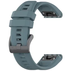 Techsuit - Teal színű QuickFit 22mm óraszíj (W060) - Garmin Fenix 5/5 Plus 6/6 Pro/7/Forerunner 935/945/955/Approach S60/S62 modellekhez.