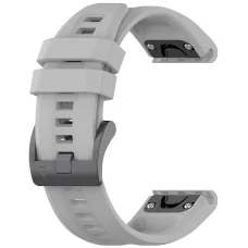 Techsuit - Szíj QuickFit 26mm (W060) - Garmin Fenix 3/3 HR/5X/5X Plus/6X/6X Pro/7X/7X Pro Solar - Szürke