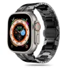  Techsuit - Óraszíj (W063) - Apple Watch 1/2/3/4/5/6/7/8/9/10/SE/SE 2/Ultra/Ultra 2 (42/44/45/46/49mm) - Fekete thumbnail