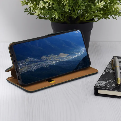  Honor Magic7 Pro Zöld Techsuit Safe Wallet Plus tok - 3