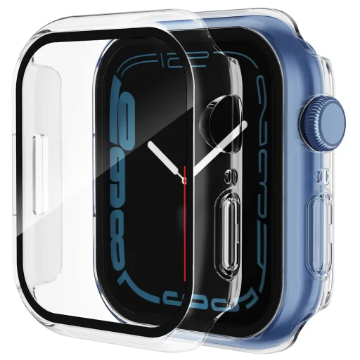  Techsuit - Defense360 Pro + Képernyővédő - Apple Watch 7 (41mm) - Átlátszó tok - 1