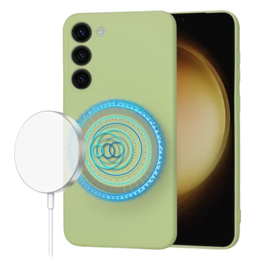  Techsuit - SoftFlex MagSafe - Samsung Galaxy S23 Plus - Matcha tok - 1
