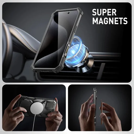  iPhone 16 Pro Vöröses I-Blason Armorbox tok - 9