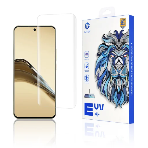  Lito - 3D UV Üveg - Realme 13 Pro / 13 Pro+ - Átlátszó üvegfólia - 1
