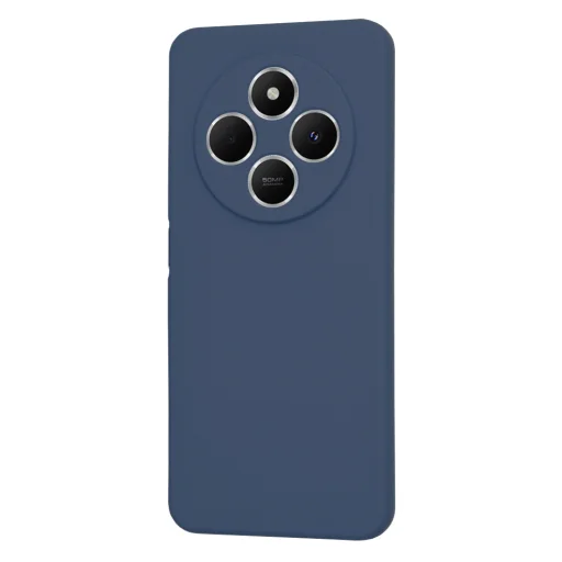  Techsuit - SoftFlex - Xiaomi Redmi 14C / Poco C75 - Sötétkék tok - 3