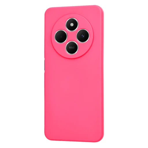  Techsuit - SoftFlex - Xiaomi Redmi 14C / Poco C75 - Forró Rózsaszín tok - 3