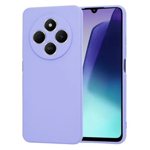  Techsuit - SoftFlex - Xiaomi Redmi 14C / Poco C75 - Világoslila tok - 1