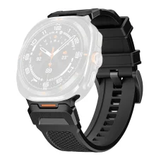  Techsuit - Óraszíj (W068) - Samsung Galaxy Watch Ultra 2024/2025 47mm - Fekete