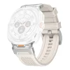 Techsuit - Óraszíj (W068) - Samsung Galaxy Watch Ultra 2024/2025 47mm - Fehér / Ezüst thumbnail