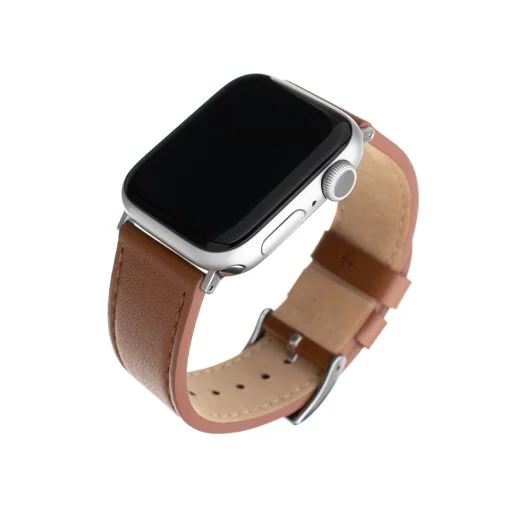  Fixed - Bőrszíj 35mm - Apple Watch 1/2/3/4/5/6/7/8/9/10/SE/SE 2/Ultra/Ultra 2 (42/44/45/46/49mm) - Barna - 1