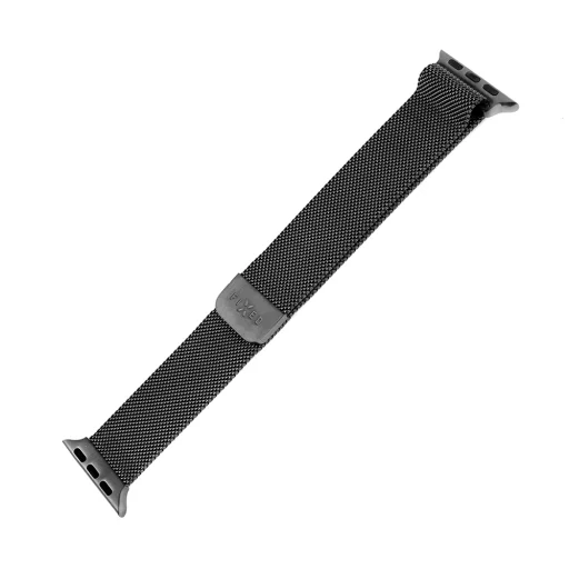  Fix - Hálós Szíj 32mm - Apple Watch 1/2/3/4/5/6/7/8/9/10/SE/SE 2 (38/40/41/42mm) - Fekete - 3