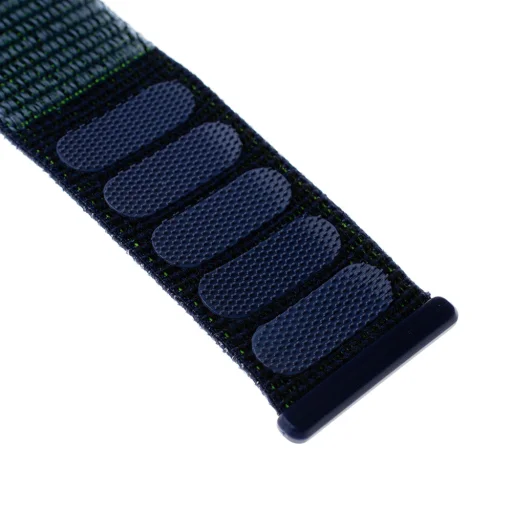  Rögzített - Nejlon szíj 35 mm - Apple Watch 1/2/3/4/5/6/7/8/9/10/SE/SE 2/Ultra/Ultra 2 (42/44/45/46/49 mm) - Sötétkék - 3