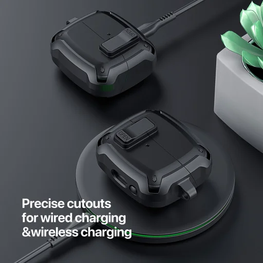  Dux Ducis - SECH sorozatú tok - Samsung Galaxy Buds 3 / 3 Pro - Fehér - 5