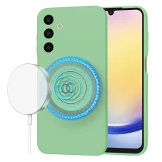  Techsuit - SoftFlex MagSafe - Samsung Galaxy A54 - Mentazöld tok