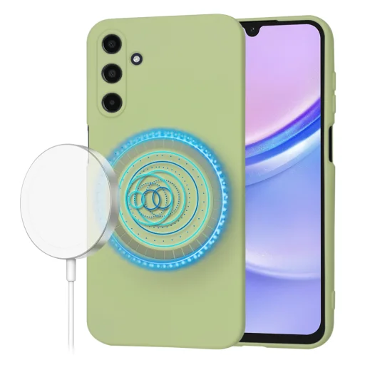  Techsuit - SoftFlex MagSafe - Samsung Galaxy A15 4G / A15 5G - Matcha tok - 1