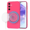  Techsuit - SoftFlex MagSafe - Samsung Galaxy A55 5G - Rózsaszín tok - 1
