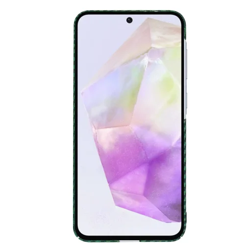  Techsuit - Carbonite FiberShell - Samsung Galaxy A36 5G - Zöld tok - 2