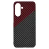  Techsuit - Carbonite FiberShell - Samsung Galaxy A36 5G - Vörös Vortex tok thumbnail