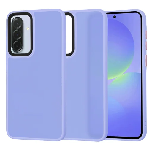  Techsuit - HaloFrost Sorozat - Samsung Galaxy A36 5G - Világoslila tok - 1