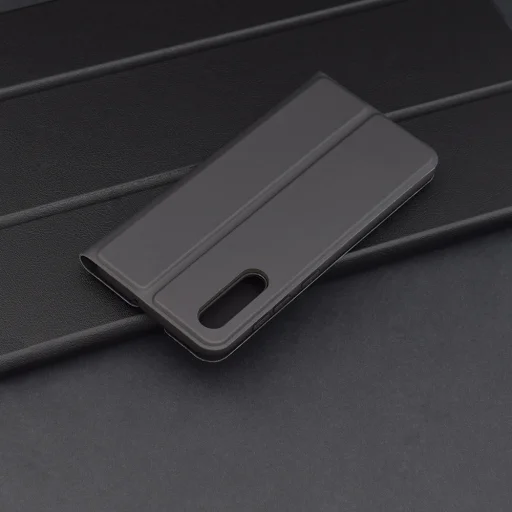  Techsuit - Magskin Könyv - Samsung Galaxy A30s / A50 / A50s - Fekete tok - 2