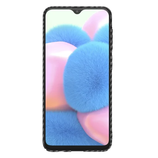  Techsuit - Karbonit Szálhéj - Samsung Galaxy A30s / A50 / A50s - Fekete tok - 2