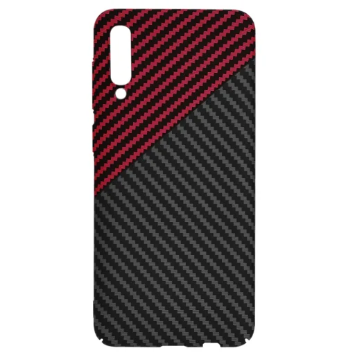  Techsuit - Carbonite FiberShell - Samsung Galaxy A30s / A50 / A50s - Piros Örvény tok - 4