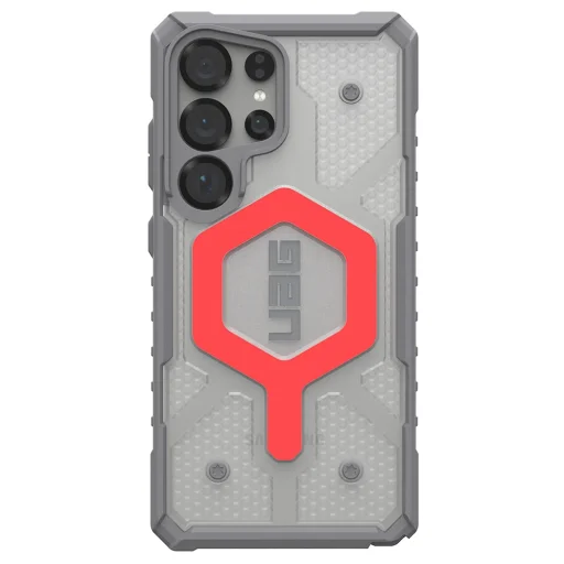  UAG - Pathfinder Clear MagSafe - Samsung Galaxy S25 Ultra - Aktív Láva Pánt tok - 3